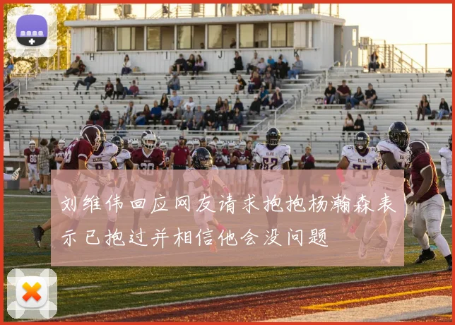 刘维伟回应网友请求抱抱杨瀚森表示已抱过并相信他会没问题