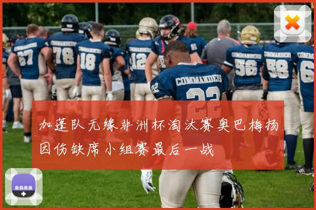 加蓬队无缘非洲杯淘汰赛奥巴梅扬因伤缺席小组赛最后一战