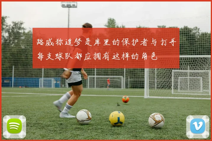 路威称追梦是库里的保护者与打手每支球队都应拥有这样的角色