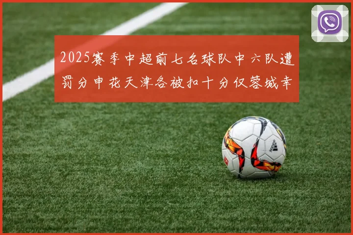 2025赛季中超前七名球队中六队遭罚分申花天津各被扣十分仅蓉城幸免